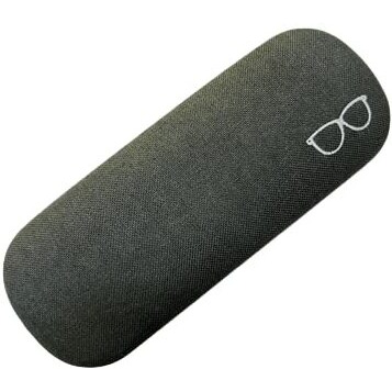 Bhavya Optic Linen Spectacle Case Sunglass Case (Black)