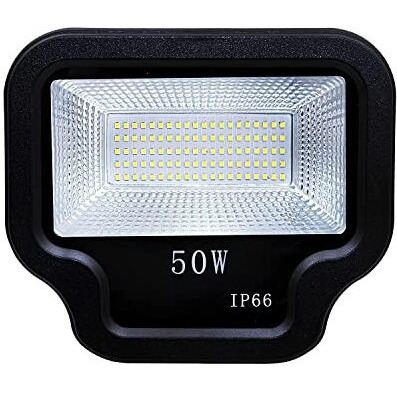 Gesto Tv Model 50W Led Flood Light  Ip66 Waterproof Led Lights With 120 Wide Beam | Halogen,Focus Light For Yard,Showroom,Shop, Factory,Garden,Temple,Tent, Warehouse,Playground (Cool White)-Pack Of 1