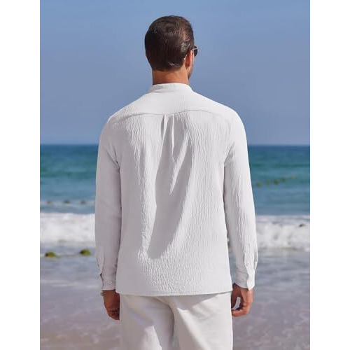 Bellstone Men's Polycotton Solid Regular Fit Kurta (Kurta1602_White_M