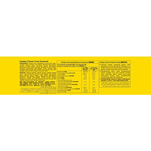 Julie's Le-Mond Cheddar Cheese Puff Sandwich Biscuit, 180 G