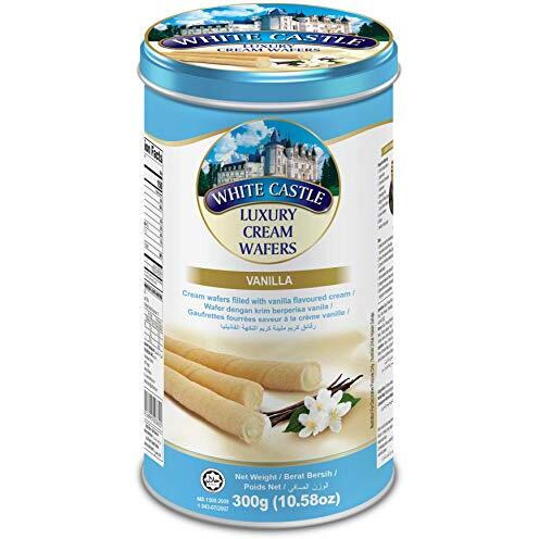 White Castle Luxury Vanilla Cream Wafer Roll Sticks,300G