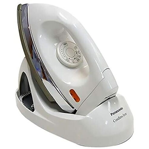 Panasonic Ni-100Dx 240 V Cordless Seterika Tanpa Kord (White)