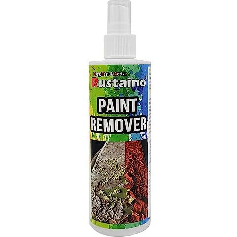 Rustaino Non-Acidic Paint Remover Spray For All Types Of Paint Surfaces - Automobiles, Metal, Steel, Glass, Wood, Wall, Iron, Acrylic, Ink Stain Etc - (250Ml)