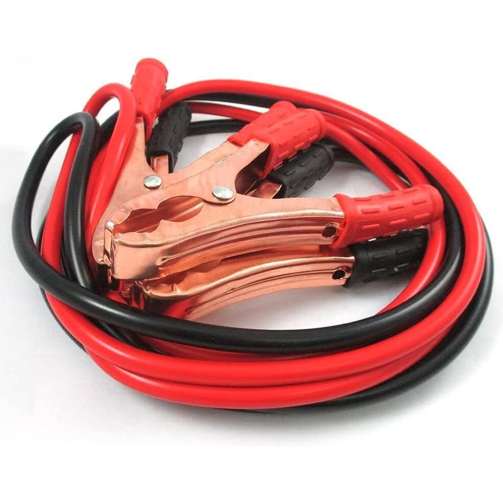 Fi Fidroximperia Car Heavy Duty Auto Jumper Cable Battery Booster Wire Clamp With Alligator Wire (7Ft, 500 Amp), Emergency Car Battery Charging Booster Cables (Red Black Jumper Wire With Clips)