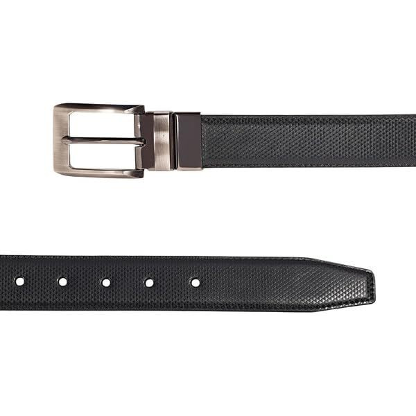 Zevora Leather Formal/Casual Reversible Belt For Men/Boys (Color-Black/Brown)