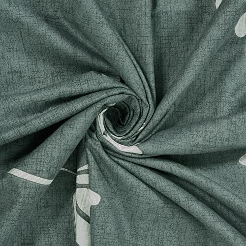 Story@Home Bedsheet For Single Size Bed | 186 Tc | Grey | Floral | 1 Piece Cotton Bedsheet For Single Size Bed With 1 Pillow Cover (145 X 225 Cm) Perfect For Home Decor & Gifting | Cotton Bedsheet