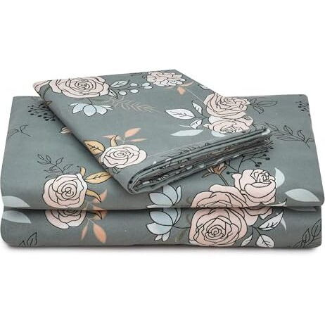 Cozy Furnish Super Soft Brushed Microfiber Cotton Single Bedsheet With 1 Pillow Cover,Bedsheet 60X90(Inches) Pillow Cover 17X27(Inches) Bedsheet For Single Bed