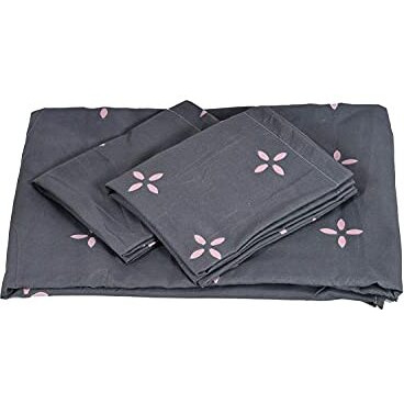 Amazon Brand  Umi Super Soft Brushed Microfiber Cotton Double Bedsheet With 2 Pillow Covers,Bedsheet 90X100(Inches) Pillow Cover 17X27(Cm)