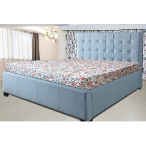 The Furnishing Tree Katha Hand Work Bedsheet/Dohar/Stitch Cotton Ac Comforter For King Size Double Bed Bedsheet Floral Multicolor On Offwhite Base