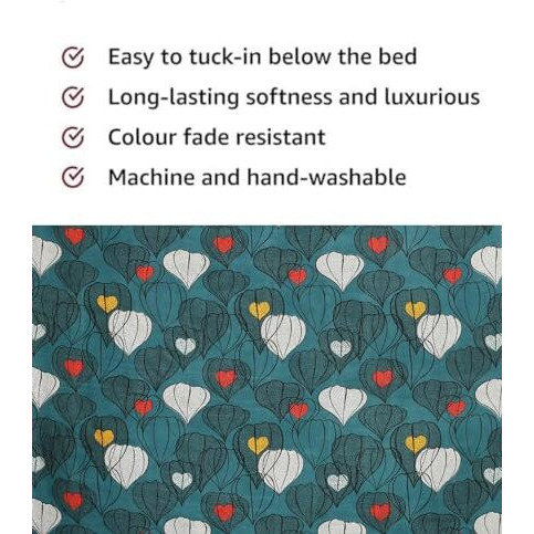 Engunias Prime Collection 240Tc 2 Double Bedsheet With 4 Matching Pillow Covers Soft-Touch Glace Cotton Skin Friendly 230X230Cm Combo Pack Of 2 Double Bedsheet Design Colour-