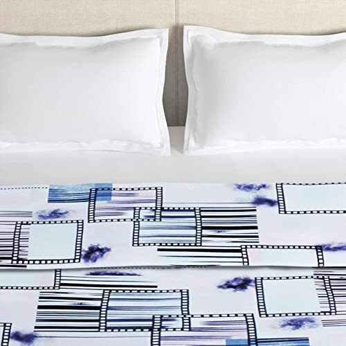 Story@Home Comforter Double Bed | Microfiber Blanket Double Bed |180Gsm,221 X 254Cm | Quilt | Blanket |Ivory, Geometric Pattern Dohar |Ac Comforter Double Bed |Perfect For Decorative & Festive Gifting