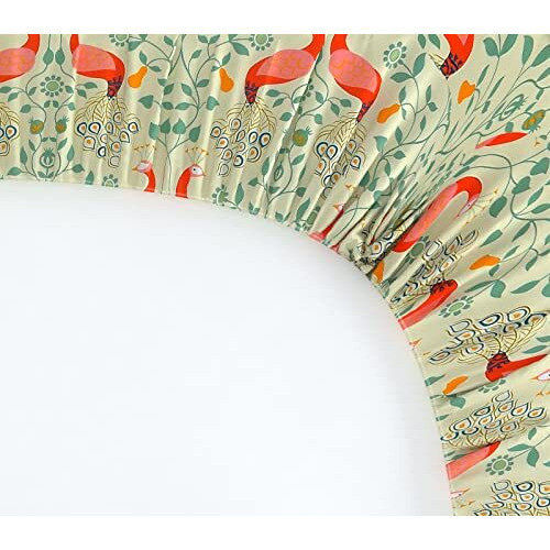 Akshya Premium Elastic Fitted Queen Size Bedsheet With 2 Pillow Covers | Elastic Fitted Double Bed Bedsheet