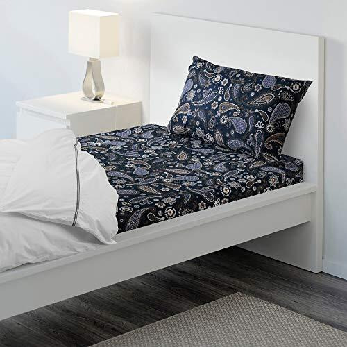 Ikea Tssp Flat Sheet And Pillowcase, Blue150X260/50X80 Cm