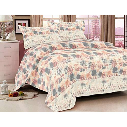Casa Copenhagen Elements King Size 300Tc Bedsheet With 2 Pillow Covers, Size-108X108 Inch, Expression Pink