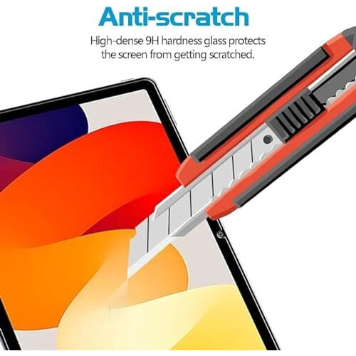 Youth Mobi Tempered Glass Screen Protector For Redmi Pad Se 11 Inch Smartphone [Scratch Resistant] [Easy Installation] [Bubble Free] [1-Pack]