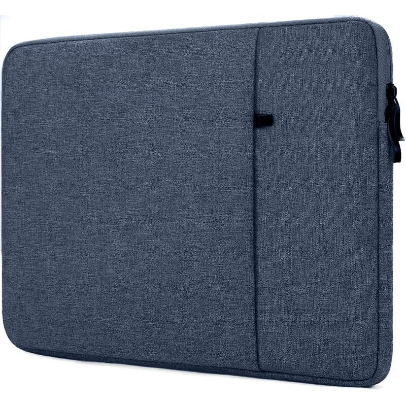 Proelite Polyster Laptop Sleeve Case Cover Pouch For 13" To 14" Macbook Air/Pro Retina,Compatible With Macbook Pro 14 Inch M1 Pro/Max A2442, Galaxy Tab S8/S9 Ultra 14.6 Inch/Ipad Pro 12.9, Dark Blue