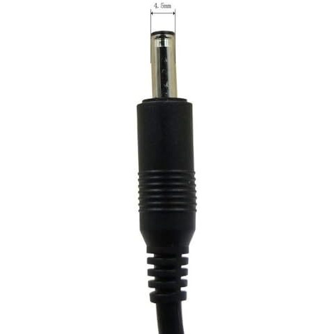 Dell Genuine Original Laptop Adapter Charger 65W 19.5V 3.34A (New Pin 4.5 * 3.0Mm) Mgjn9 For Inspiron 11 3147, 3148, 3152, I3152, 3153, 3157, 3158, 316 (With 3 Pin Power Cable)
