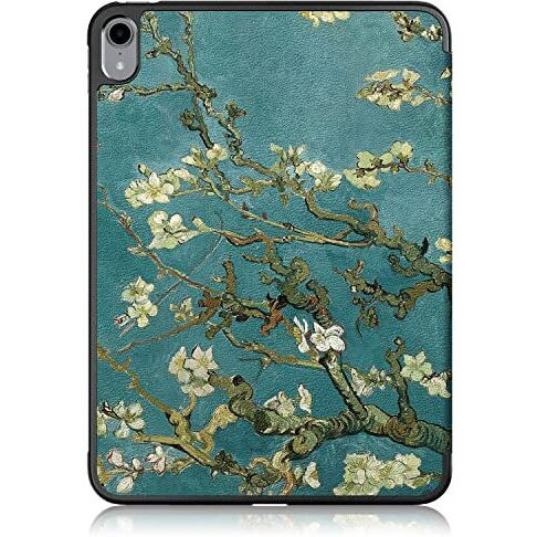 Proelite Smart Case For Ipad (A16) 11Th/10Th Generation (2025/2022) [Auto Sleep/Wake Cover] [Left Side Pencil Holder] [Soft Flexible Case] Recoil Series - Flowers