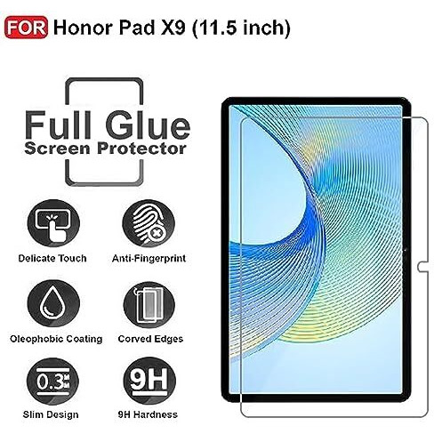 Spcore Anti Scratch And Smudge Proof Tempered Glass Screen Protector For Honor Tablet Pad X9 11.5 Inch - Pack Of 1