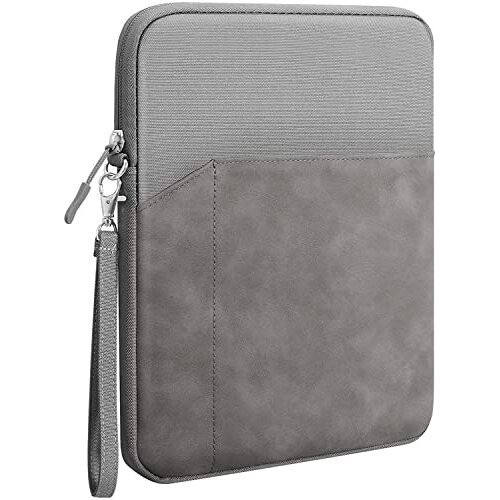 Proelite Polyester Tablet Sleeve Case Cover 12" To 13" For Apple Ipad Air 13/Pro 13/Pro 12.9 Samsung Galaxy Tab S7/S8/S9 Plus/S7/S9 Fe Plus 12.4", Lenovo Tab P12, Microsoft Surface Pro, Dark Grey