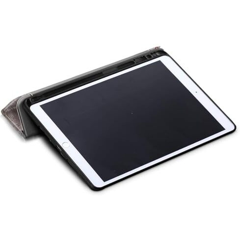 Proelite Smart Case For Ipad 10.2 Inch 2021 9Th/8Th/7Th Gen [Auto Sleep/Wake Cover] [Pencil Holder] [Soft Flexible Case] Recoil Series - Eiffel With Stylus Pen