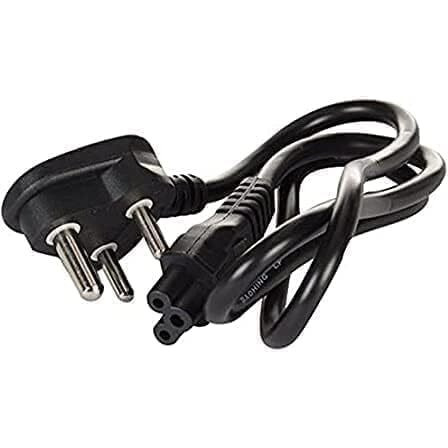 Maxelon Power Cable & Hp Blue Pin Original Laptop Charger 19.5V 3.33A 65W Adapter- Black