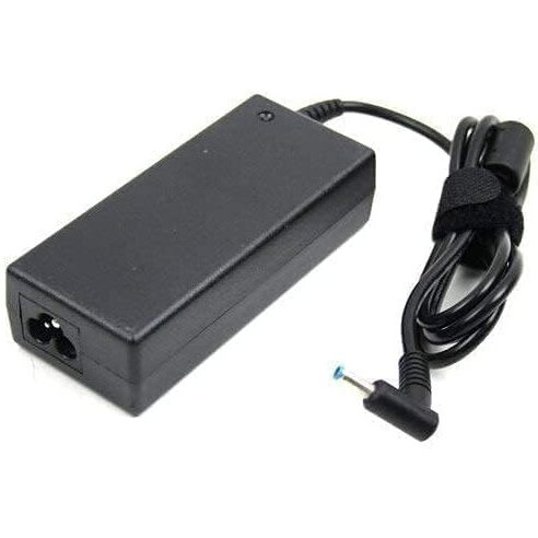 Maxelon Power Cable & Hp Blue Pin Original Laptop Charger 19.5V 3.33A 65W Adapter- Black