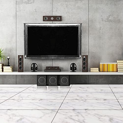 The Furnishing Tree Transparent 32 Inches Led/Lcd Tv Cover Pvc Material