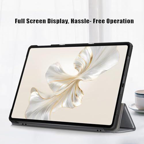 Proelite Cover For Honor Pad 9 12.1 Inch Case Cover, Smart Trifold Flip Case Cover For Honor Pad 9 12.1 Inch, Grey