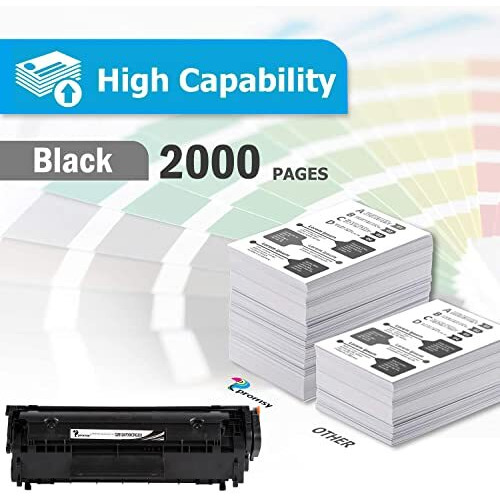Proffisy 303 Toner Cartridge Crg 303 Compatible With Canon Lbp 2900, 2900B, 3000 (1 Pcs)