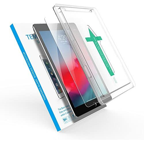 Proelite Tempered Glass Screen Protector For Apple Ipad 10.2" 9Th/8Th/7Th Generation 2021 With Auto Alignment Kit