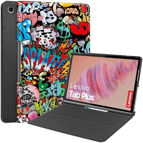 Proelite Cover For Lenovo Tab Plus 11.5 Inch Case Cover, Smart Pu Leather Flip Case Cover For Lenovo Tab Plus 11.5 Inch, Hippy