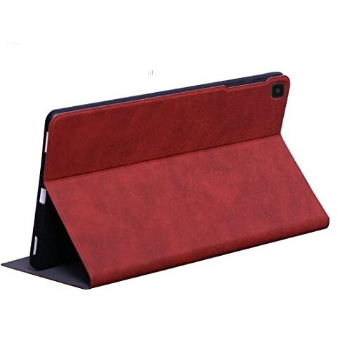Proelite Smart Deer Flip Case Cover For Samsung Galaxy Tab A7 Lite 8.7" Sm-T220/T225, Wine Red