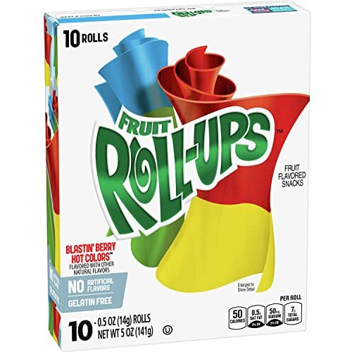 Betty Crocker Fruit Roll Ups, Blastinberry, 141G