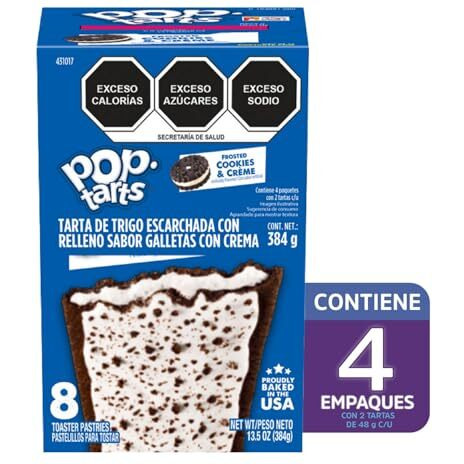 Pop Tarts Frosted Cookies & Creme, 384 G
