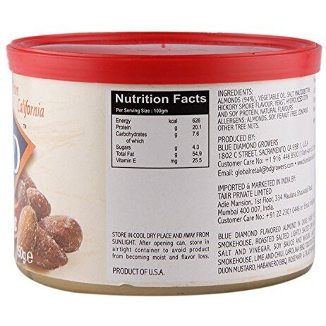 Blue Diamond Almonds, Smokehouse, 150G