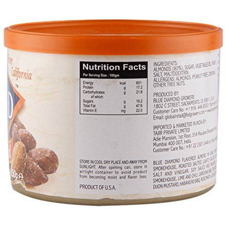 Blue Diamond Almonds, Honey Roasted, 150G