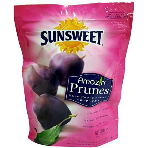 Sunsweet Pitted Prunes, 200G, Fresh, Vegetarian