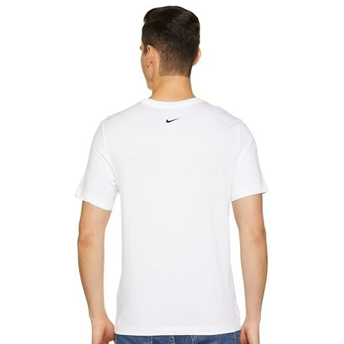 Nike Men's Regular T-Shirt (Dr1294-100_White/Black Xl)