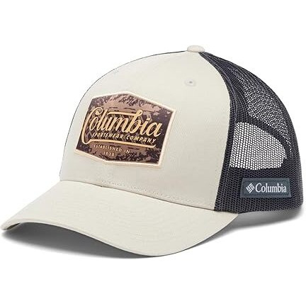 Columbia Unisex Mesh Snap Back - High Cap, Flint Grey, Shark, Landroamer, Os
