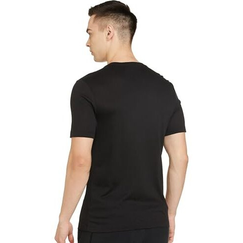Nike Men's Regular Fit T-Shirt (Dv2745-010_Black