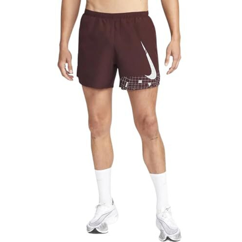 Nike Men's Shorts (Dq6501-652_Burgundy Crush/Reflective Silv