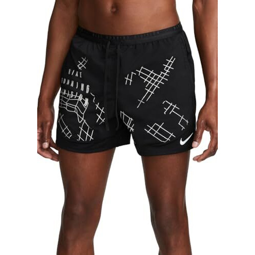 Nike Men's Shorts (Dq6550-010_Black/Reflective Silv
