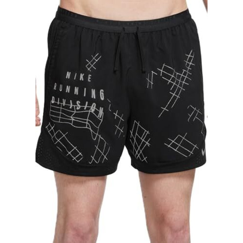 Nike Men's Shorts (Dq6550-010_Black/Reflective Silv