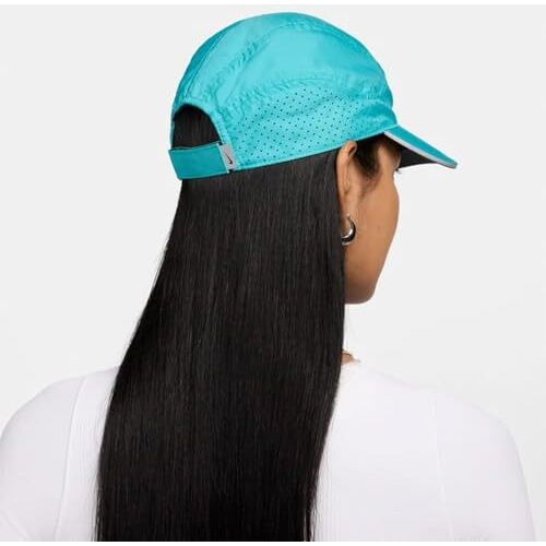 Nike Unisex's Polyester Blend Baseball Cap ((Fb5681-345_Dusty Cactus/Anthracite/Reflective Silv, Blue
