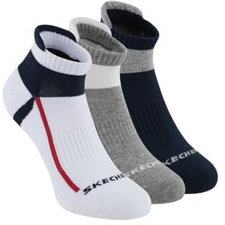 Skechers Men's Cotton Regular Socks S20066Id-Wbgy L, White