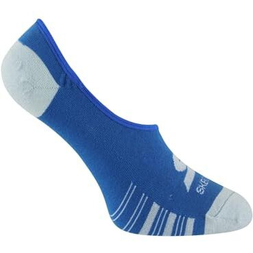 Skechers-Mens-Socks-3Pk Mens Non Terry No Show-S20080Id-Multl-L