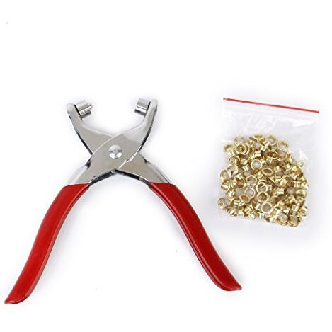 Spartan Grommet Rivets Setting Pliers | Eyelet Setting Pliers Tool | Rivet Snap Fastener | Hand Press Tool | For Attaching Eyelets On Tarps, Tents, Canvas, Bags Shoes, Leather Belt