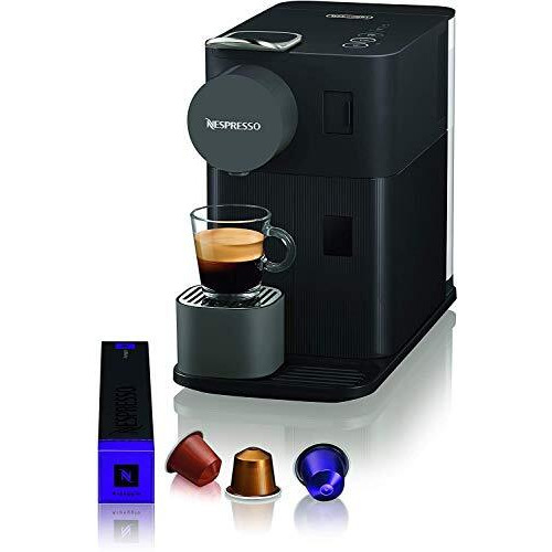 Nespresso By De'Longhi Lattissima One Original Espresso Machine With Milk Frother, Black, Coffee Pod Machine