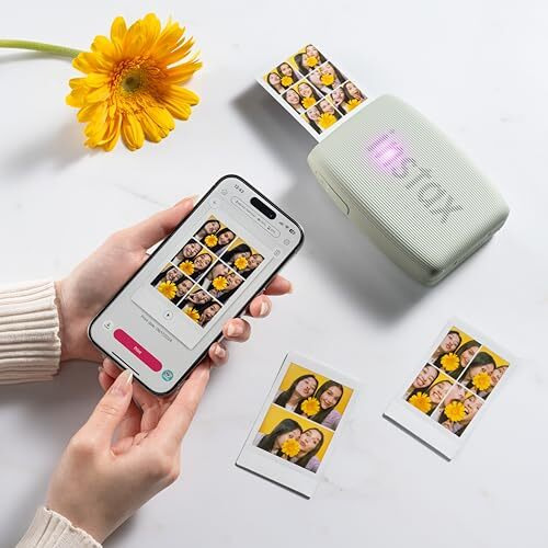 Instax Mini Link 3 Smartphone Photo Printer, Sage Green
